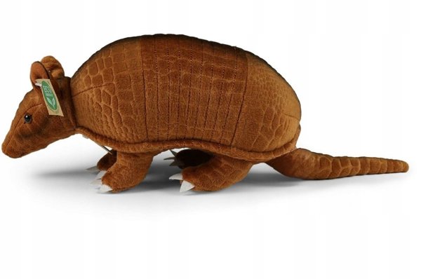 Rappa - Pluszowa realistyczna maskotka Pancernik 28 cm Eco-Friendly