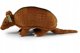 Rappa - Pluszowa realistyczna maskotka Pancernik 28 cm Eco-Friendly