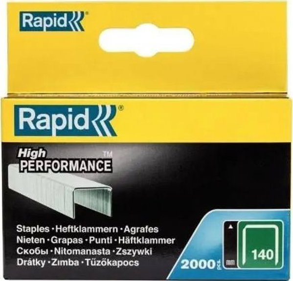 Συρραπτικά Rapid 140/10, Σύρματα Συρραπτικού, 5000 Τεμάχια, 10mm