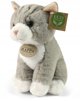 Rappa Μαλακή ρεαλιστική μασκότ γάτας γκρι 23 cm Eco-Friendly Soft Collection