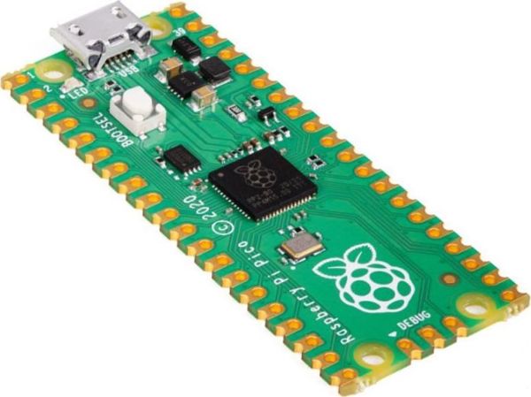 Raspberry Pi Pico Μικροελεγκτής RP2040, 264KB RAM, RPI002