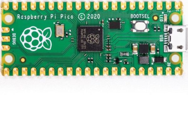 Raspberry Pi Pico Μικροελεγκτής RP2040, 264KB RAM, RPI002