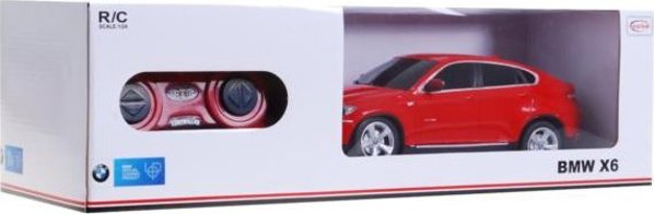 Rastar BMW X6 czerwone RASTAR model 1:24 Zdalnie