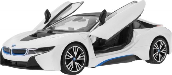 Rastar BMW i8 λευκό RASTAR μοντέλο 1:14 Τηλεκατευθυνόμενο αυτοκίνητο + τηλεχειριστήριο 2,4 GHz