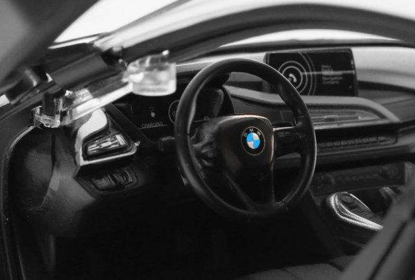 Rastar BMW i8 λευκό RASTAR μοντέλο 1:14 Τηλεκατευθυνόμενο αυτοκίνητο + τηλεχειριστήριο 2,4 GHz