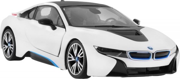 Rastar BMW i8 λευκό RASTAR μοντέλο 1:14 Τηλεκατευθυνόμενο αυτοκίνητο + τηλεχειριστήριο 2,4 GHz