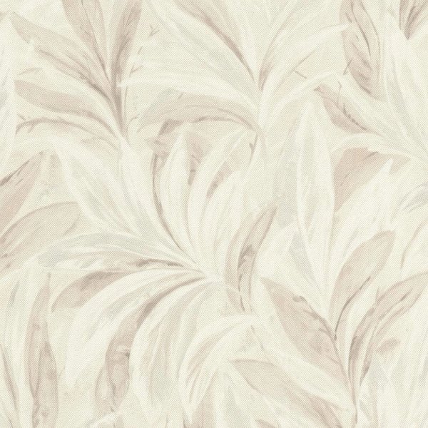 Rasch WALLPAPER VINYL 547467 LEAV BROWN-TAUPE