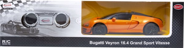Rastar RASTAR 1:24 RC αυτοκίνητο τηλεκατευθυνόμενο Bugatti Grand Sport Vitesse (WRC), 47000