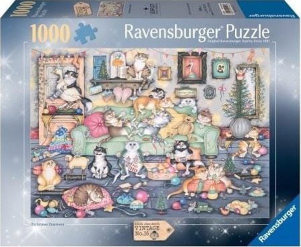 Ravensburger Παζλ 1000 κομμάτια Γάτες του Κόσμου