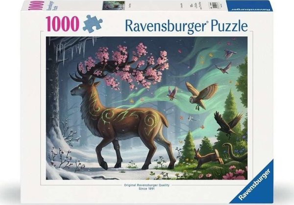 Ravensburger Puzzle ΄Ανοιξη με Ελάφι 1000 κομμάτια