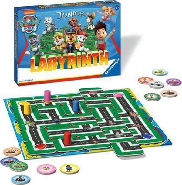 Ravensburger Επιτραπέζιο Παιχνίδι Paw Patrol Junior Labyrinth για Παιδιά από 4 Ετών