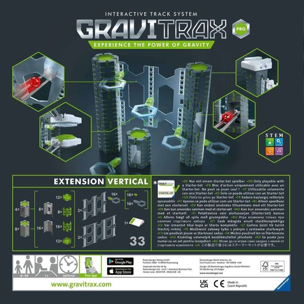 Ravensburger Gravitrax PRO - Κάθετο σετ επέκτασης (268160)