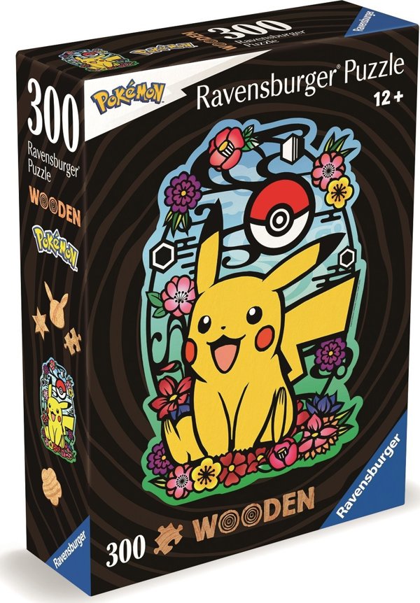 Ravensburger Puzzle Pokémon Pikachu, 300 Κομμάτια