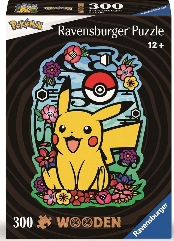 Ravensburger Puzzle Pokémon Pikachu, 300 Κομμάτια