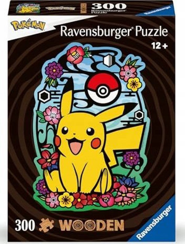 Ravensburger Puzzle Pokémon Pikachu, 300 Κομμάτια