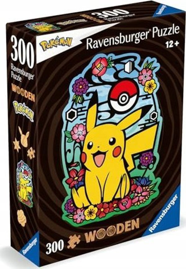 Ravensburger Puzzle Pokémon Pikachu, 300 Κομμάτια