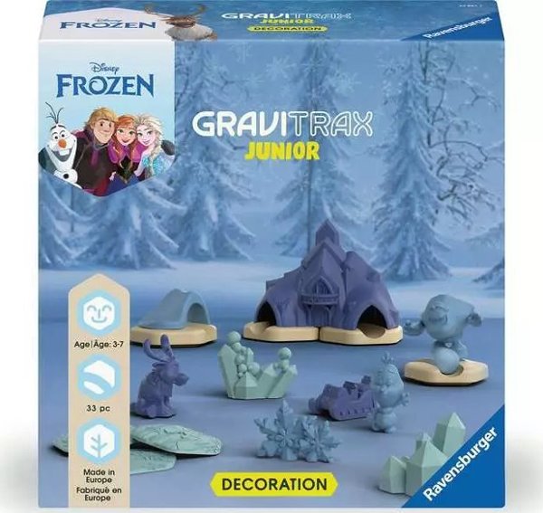 Ravensburger GraviTrax Junior Frozen Προσθήκη - Εκπαιδευτικό Παιχνίδι Κατασκευών για Παιδιά