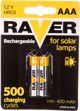 Επαναφορτιζόμενες Μπαταρίες Raver AAA R03 400mAh, 2 Τεμάχια