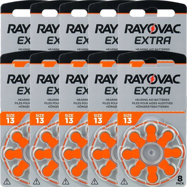 Rayovac Rayovac Extra elementai klausos aparatams PR48 13, 80 vnt.