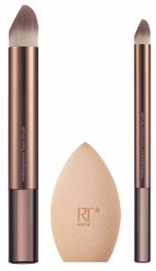 Real Techniques Pędzelek do makijażu Real Techniques MAKEUP BRUSHES REAL TECHNIQUES 3 Części