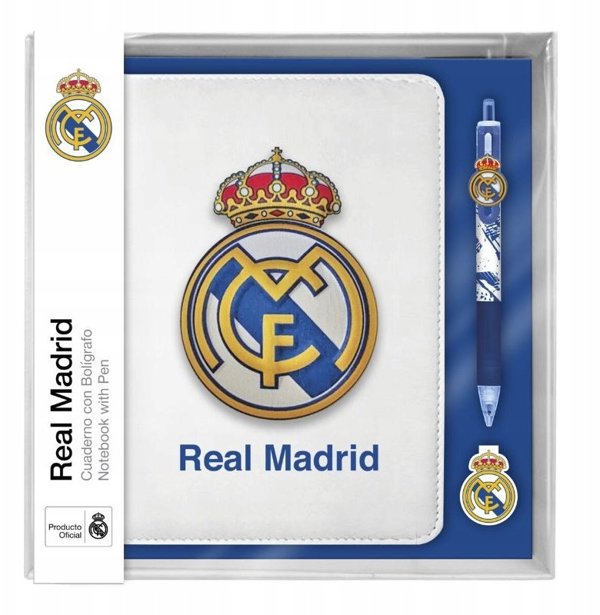 Real Madryt Σετ 2σε1 Στυλό και Σημειωματάριο RM00021
