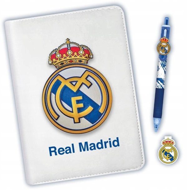 Real Madryt Σετ 2σε1 Στυλό και Σημειωματάριο RM00021