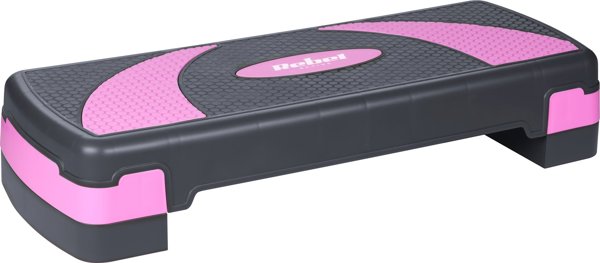 Rebel Step για ασκήσεις αερόμπικ και γυμναστικής, 3 βήματα, γκρι και μωβ, REBEL ACTIVE 13964632 5901890100069