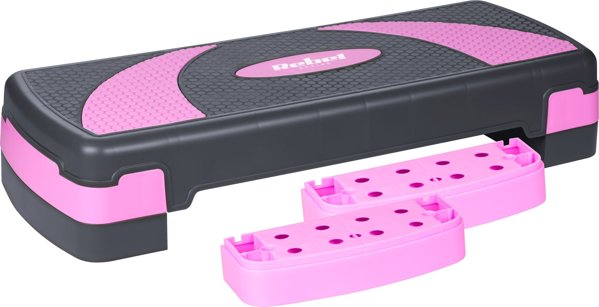 Rebel Step για ασκήσεις αερόμπικ και γυμναστικής, 3 βήματα, γκρι και μωβ, REBEL ACTIVE 13964632 5901890100069