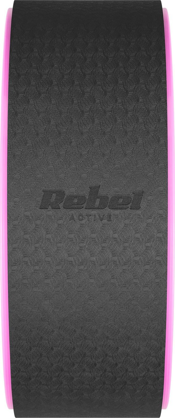 Rebel Τροχός γιόγκα Dharma, μαύρο-μωβ, REBEL ACTIVE
