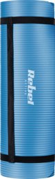 Rebel Στρώμα προπόνησης RBA-3151 183 cm x 61 cm x 1.5 cm μπλε