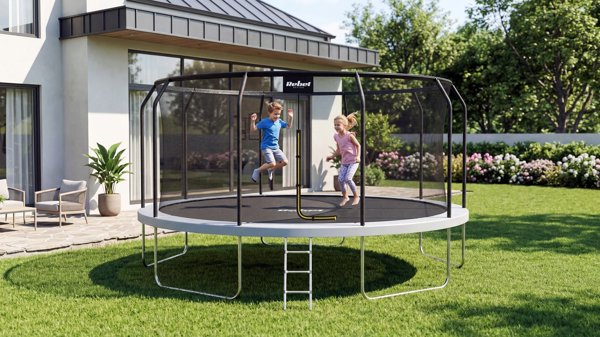 Τραμπολίνο Rebel Active PRO 15ft / 465 cm με Δίχτυ Ασφαλείας και Σκάλα