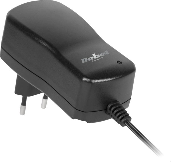 Rebel Zasilacz impulsowy stabilizowany z regulacja 12V 1500mA