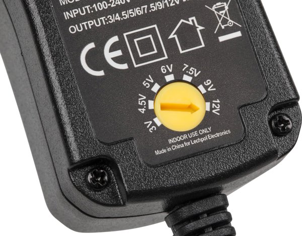 Rebel Zasilacz impulsowy stabilizowany z regulacja 12V 1500mA