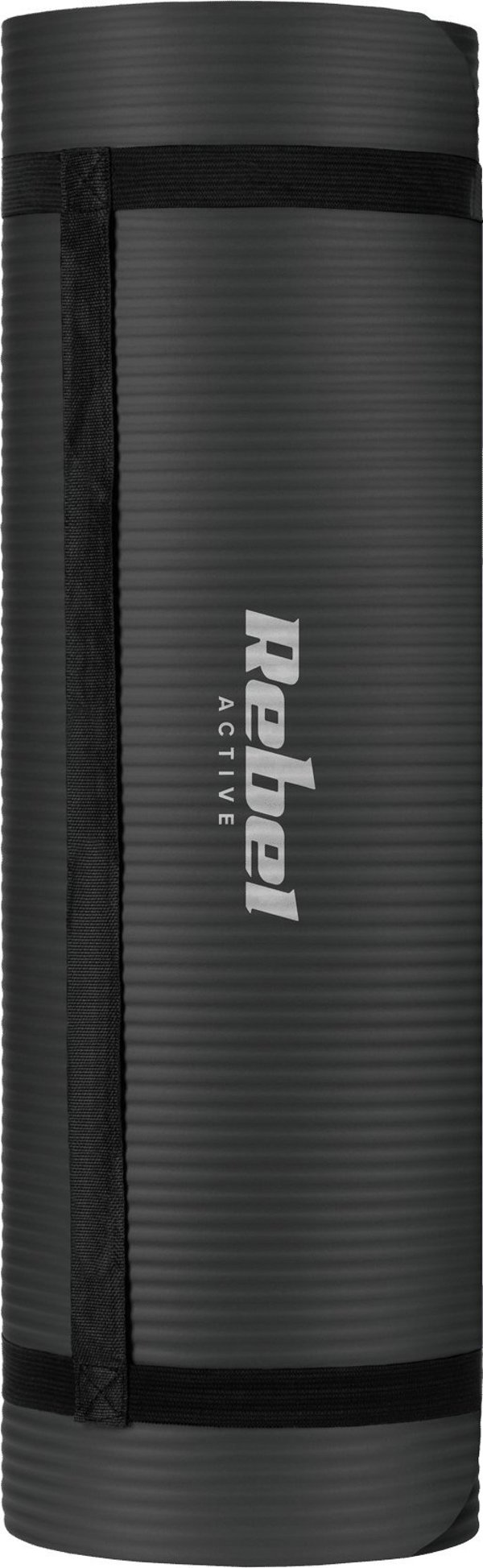 Rebel Στρώμα προπόνησης RBA-3150 183 cm x 61 cm x 1 cm μαύρο