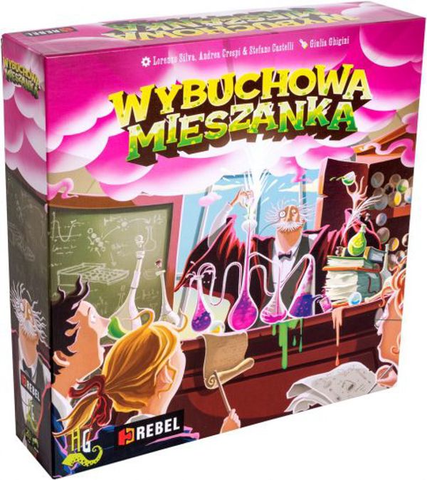 Rebel Επιτραπέζιο Παιχνίδι Wybuchowa Mieszanka (Exploding Kittens) - Στρατηγικό Παιχνίδι Καρτών για Παρέες