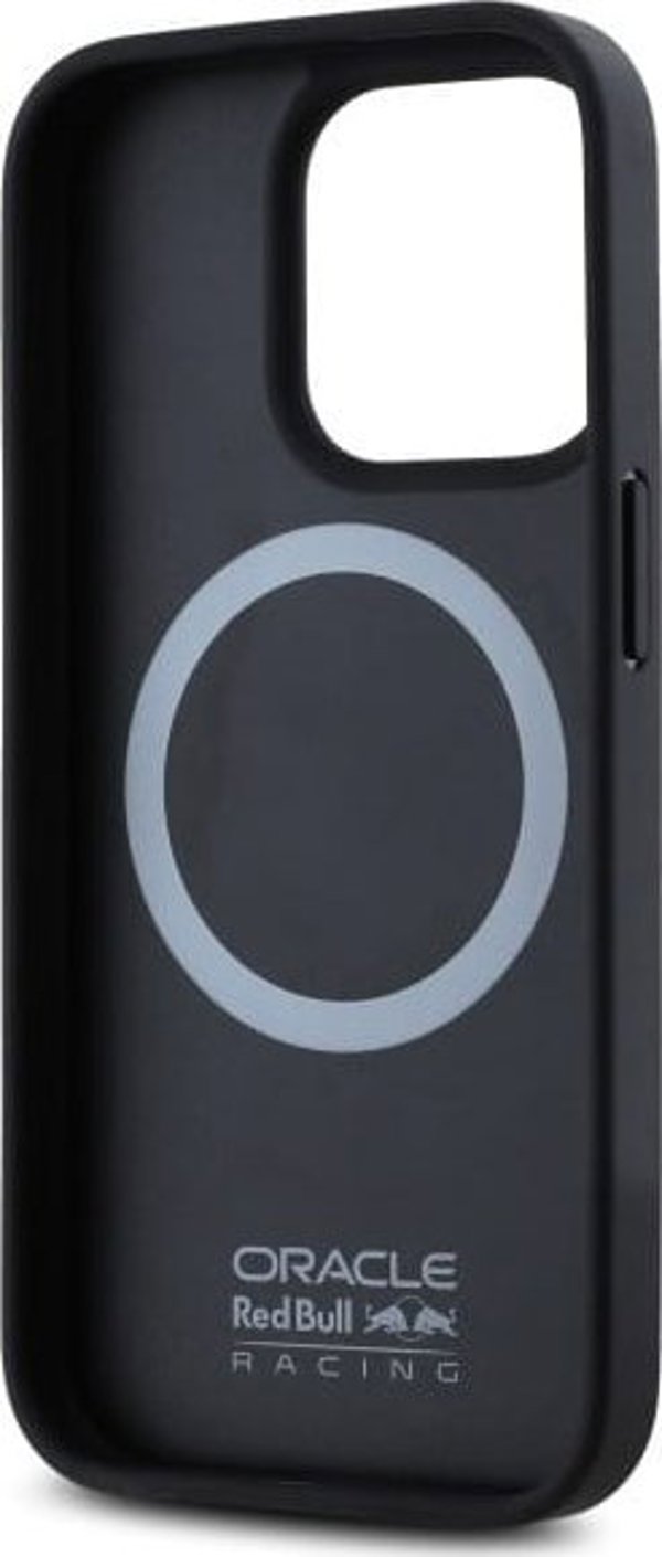 Θήκη Red Bull για iPhone 15 Pro Max 6.7" Carbon Fiber Power Bar MagSafe, Σκληρή, Μαύρη