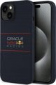 Red Bull RBHMP15S24SIHSRV iPhone 15 6.1" Σκληρή Θήκη Ναυτικό Σιλικόνης Οριζόντιο Λογότυπο MagSafe
