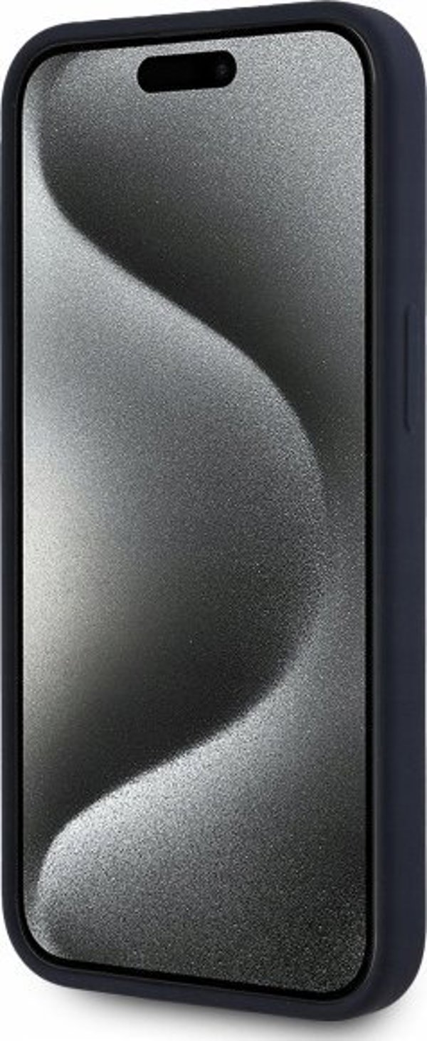 Red Bull RBHMP15S24SIHSRV iPhone 15 6.1" Σκληρή Θήκη Ναυτικό Σιλικόνης Οριζόντιο Λογότυπο MagSafe