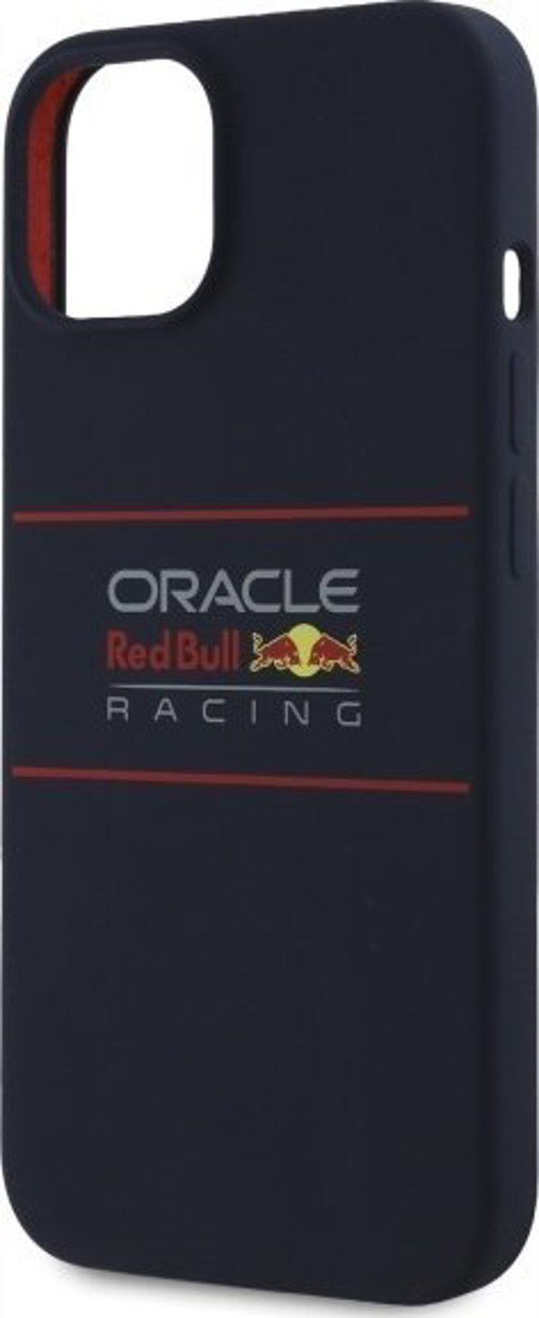 Red Bull RBHMP15S24SIHSRV iPhone 15 6.1" Σκληρή Θήκη Ναυτικό Σιλικόνης Οριζόντιο Λογότυπο MagSafe