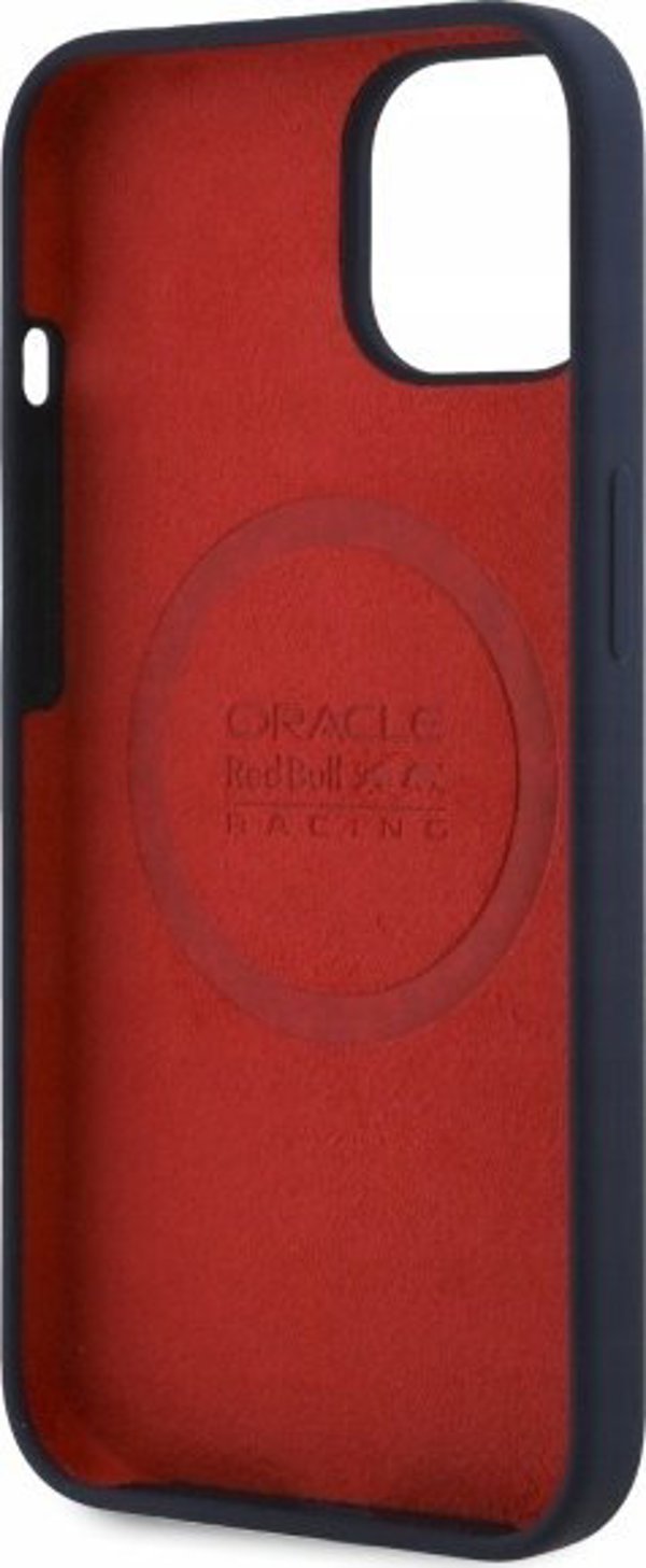 Red Bull RBHMP15S24SIHSRV iPhone 15 6.1" Σκληρή Θήκη Ναυτικό Σιλικόνης Οριζόντιο Λογότυπο MagSafe
