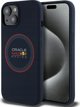 Red Bull RBHMP15S24SIILVR iPhone 15 6.1" Σκληρή Θήκη Ναυτικό Σιλικόνη Κόκκινο Δαχτυλίδι MagSafe