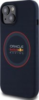 Red Bull RBHMP15S24SIILVR iPhone 15 6.1" Σκληρή Θήκη Ναυτικό Σιλικόνη Κόκκινο Δαχτυλίδι MagSafe