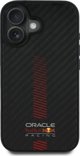 Θήκη Red Bull Power Bar MagSafe για iPhone 16 Plus 6.7", Carbon Fiber, Μαύρη