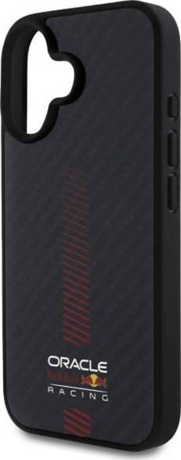 Θήκη Red Bull Power Bar MagSafe για iPhone 16 Plus 6.7", Carbon Fiber, Μαύρη