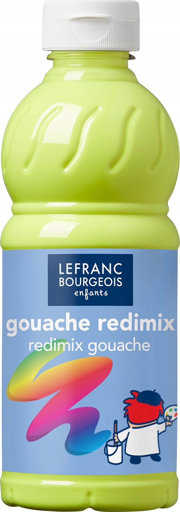 Carioca Redimix Χρώμα Τέμπερας Φθορίζον Κίτρινο 500ml