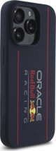 Red Bull RBHMP15L24SIOLRV iPhone 15 Pro 6.1" Σκληρή Θήκη Ναυτικό Σιλικόνης Κάθετο Λογότυπο MagSafe