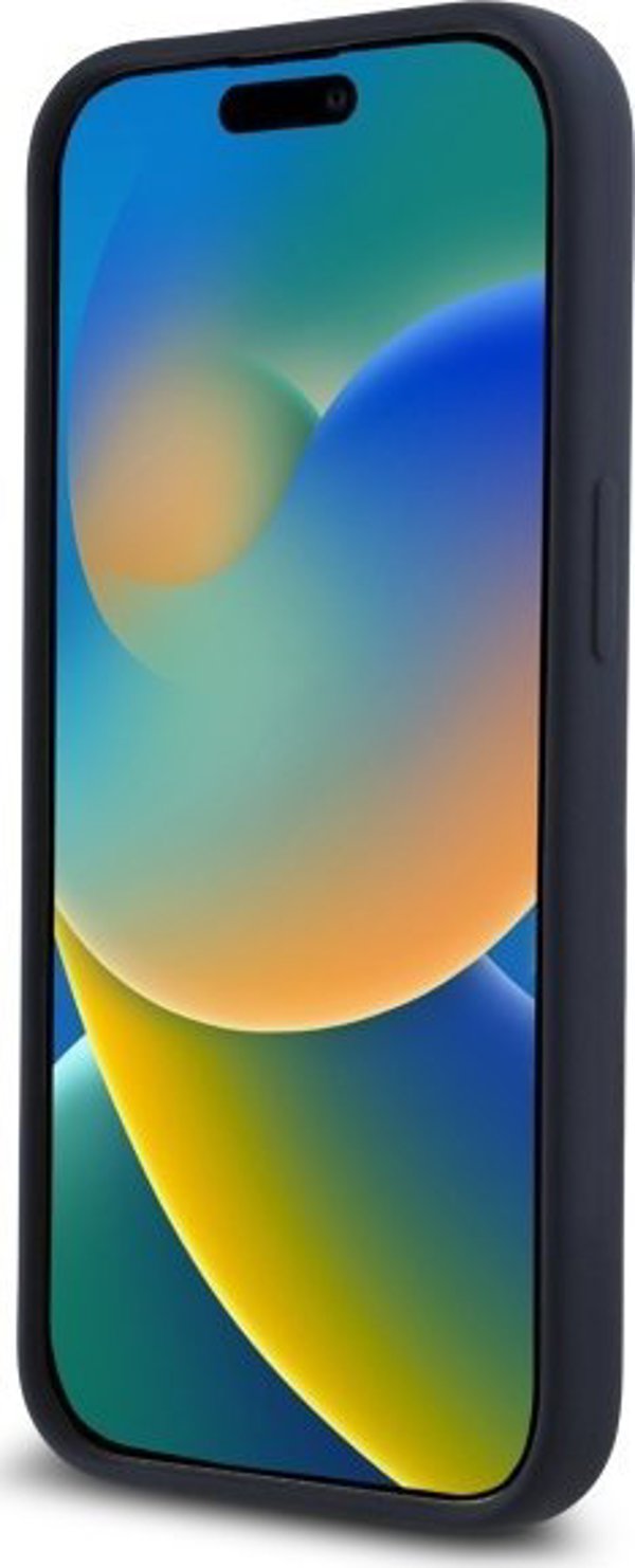 Red Bull RBHMP15L24SIOLRV iPhone 15 Pro 6.1" Σκληρή Θήκη Ναυτικό Σιλικόνης Κάθετο Λογότυπο MagSafe