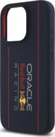 Red Bull RBHMP15L24SIOLRV iPhone 15 Pro 6.1" Σκληρή Θήκη Ναυτικό Σιλικόνης Κάθετο Λογότυπο MagSafe