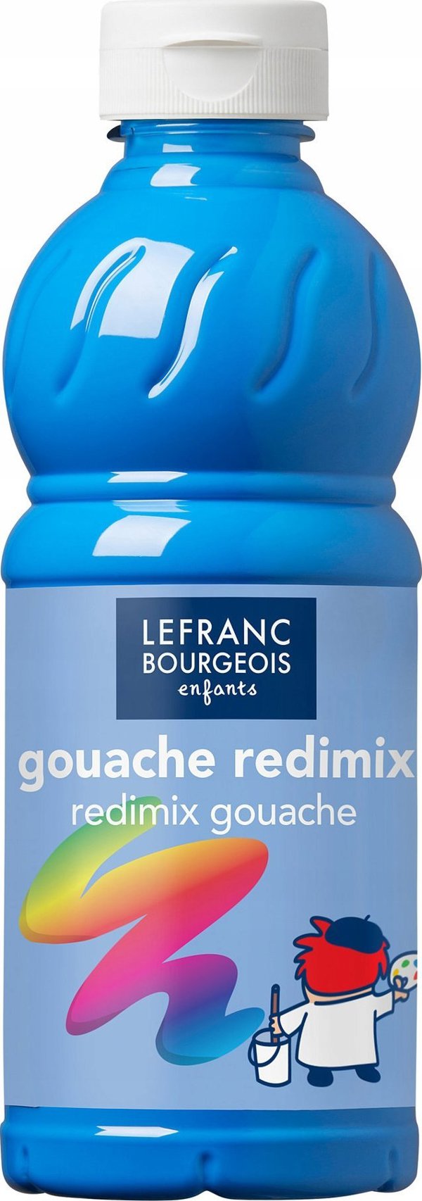 Carioca Redimix Χρώμα Τέμπερας 500ml, Φλούο Μπλε 083