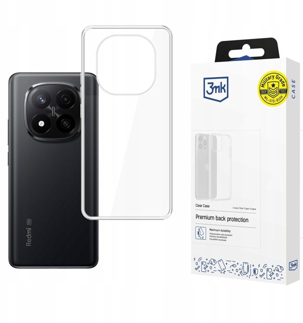 Redmi Note 15 4G/5G - 3mk Clear Case